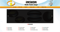 Desktop Screenshot of incikonbombe.com